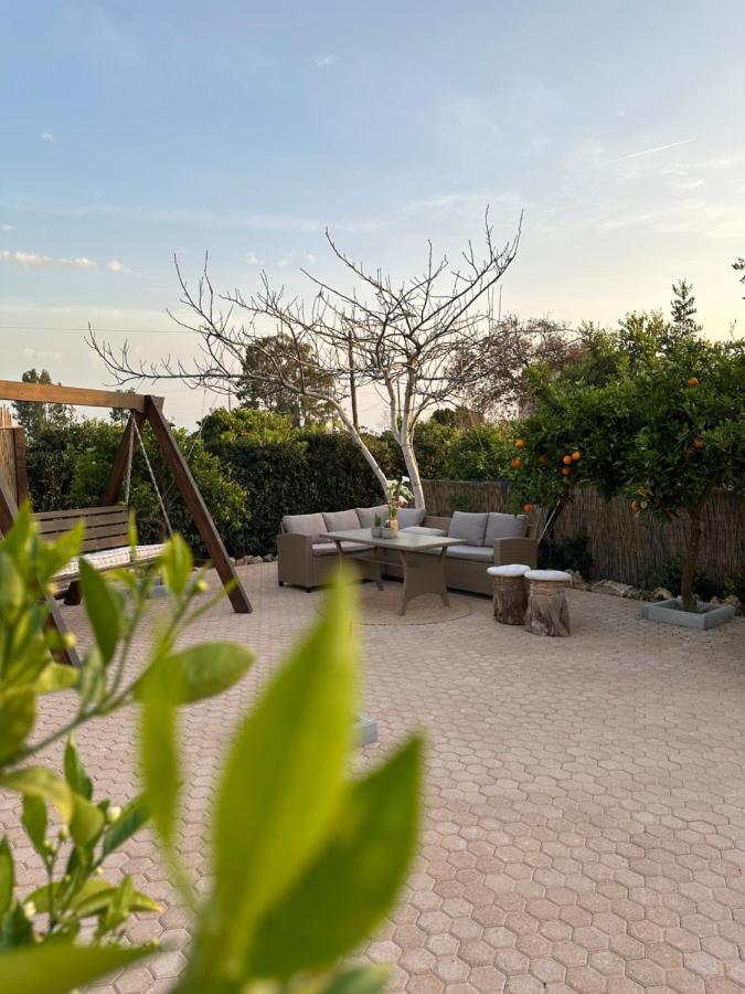 Villa Aspasia With Private Jacuzzi - Oasis Resort Kokkinos Pirgos Exteriör bild